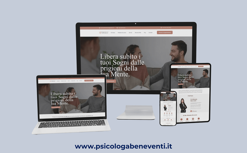 Sito Web Ferdinanda Beneventi Psicologa