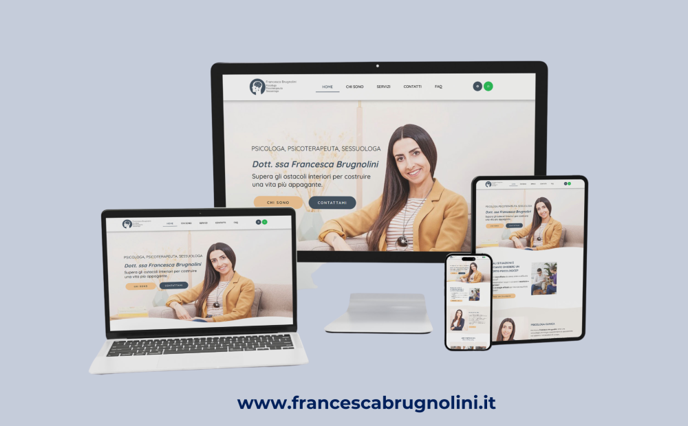 Sito Web Francesca Brugnolini Psicologa