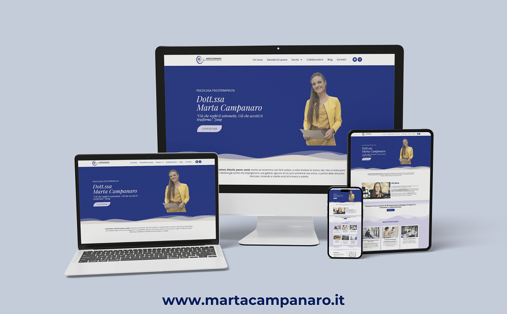 Sito Web Marta Campanaro Psicologa