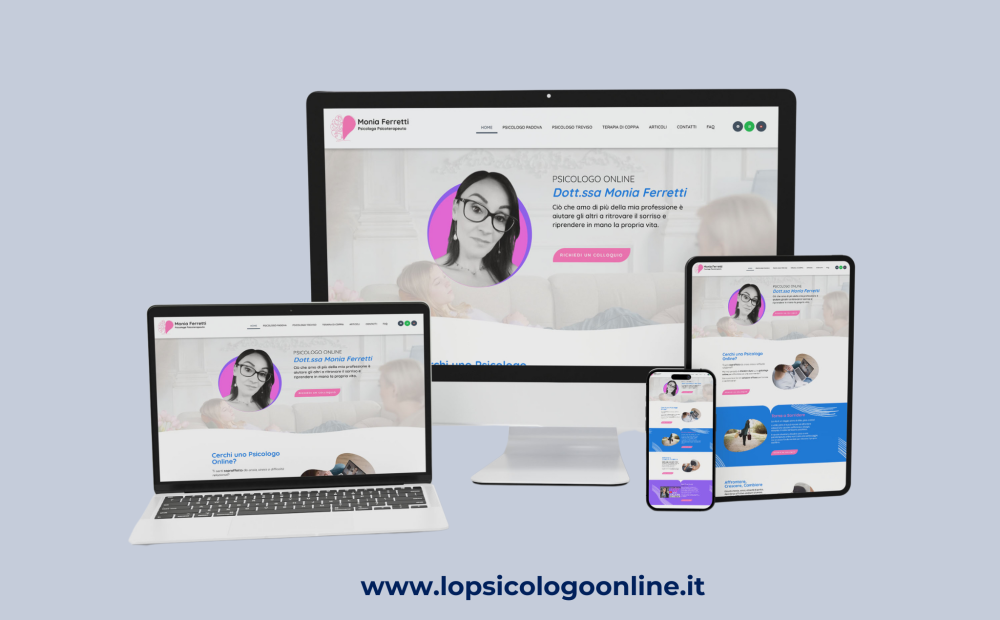 Sito Web Monia Ferretti Psicologa