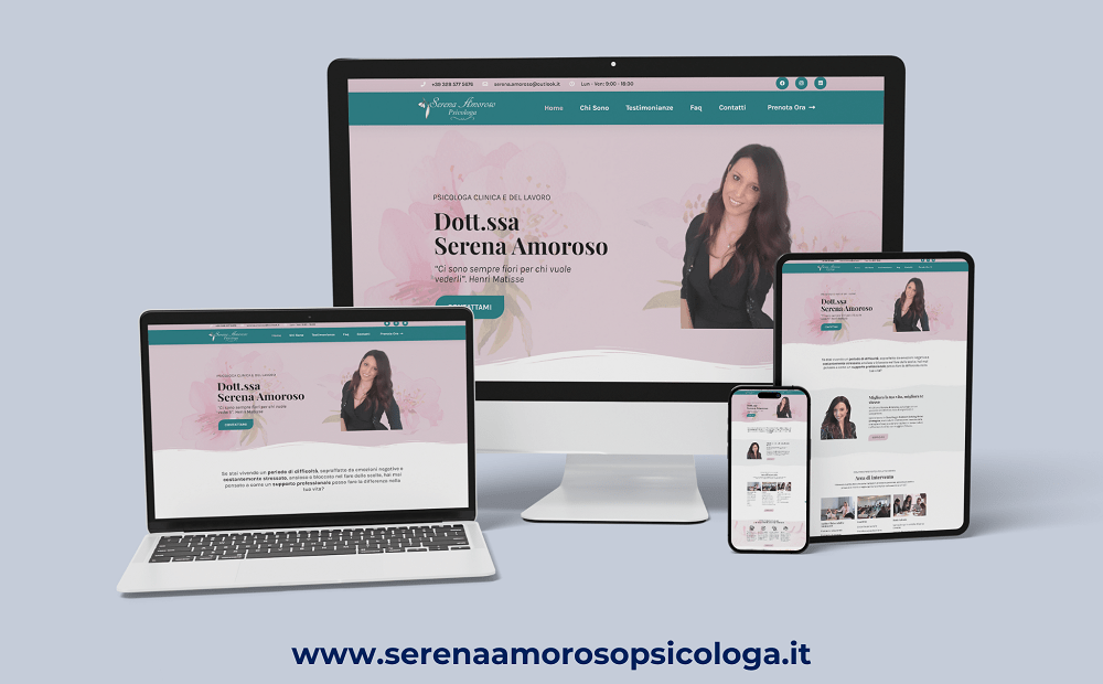 Sito Web Serena Amoroso Psicologa